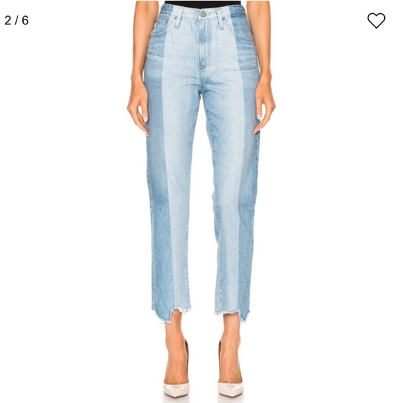 Ag Adriano Goldschmied Denim - AG phoebe high rise jeans